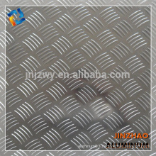 5052 embossed aluminum material plate for floor plates